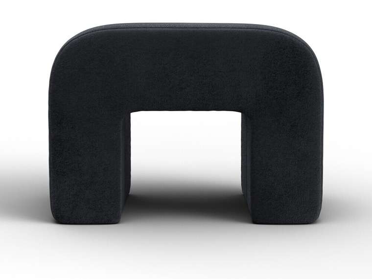 Пуф 008 темно-серого цвета