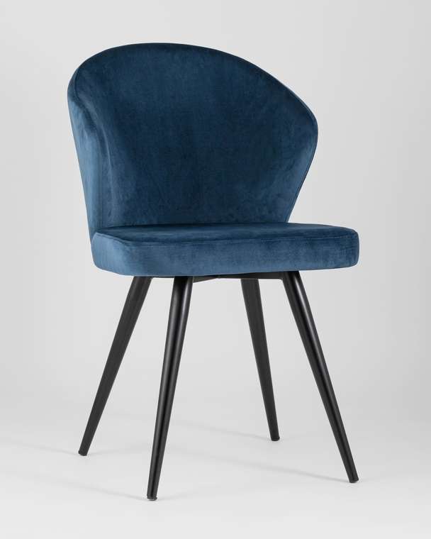 Обеденный стул Танго синего цвета