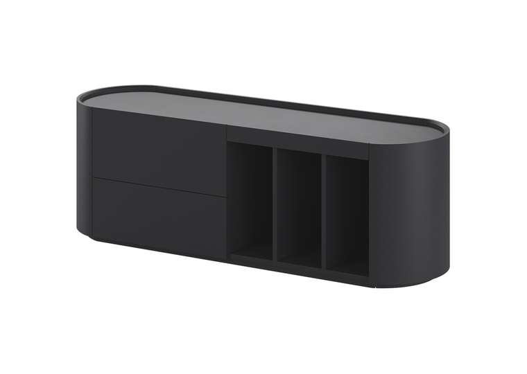 Тумба под ТВ Lagom 140 черного цвета