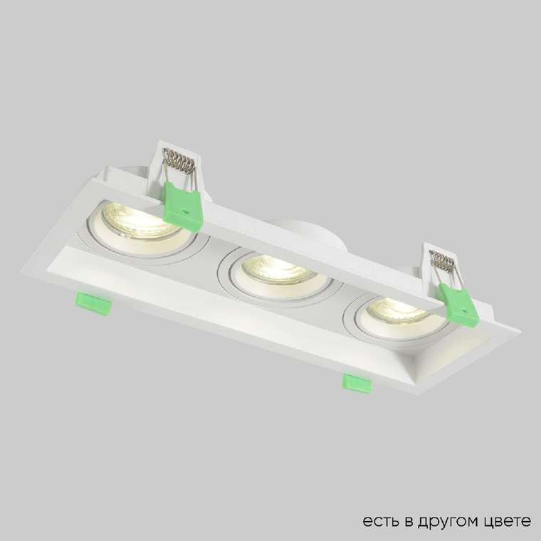 Встраиваемый светильник CLT 068C3 WH (алюминий, цвет белый)