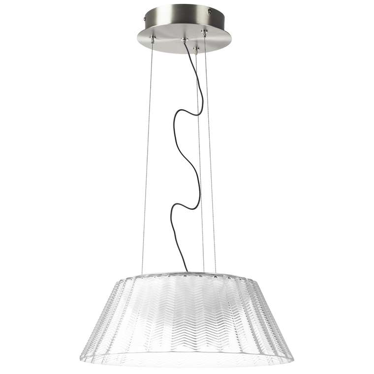 Люстра NAPOLI LED 12W 700LM КОФЕЙНЫЙ/ПРОЗРАЧНЫЙ 3000K