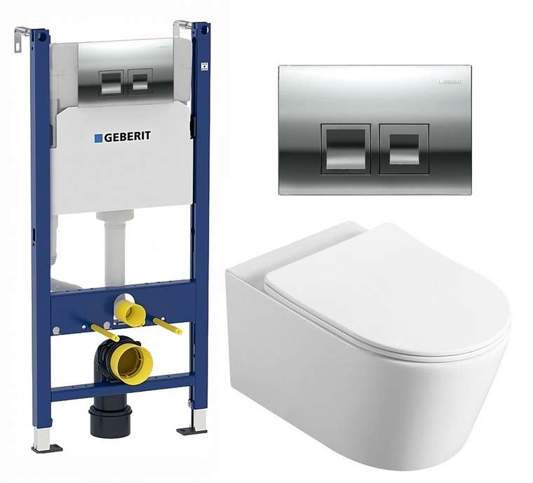 Комплект 3 в 1 инсталляция Duofix