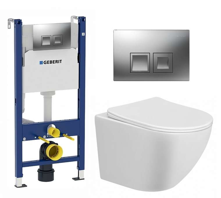 Комплект 3 в 1 инсталляция Duofix