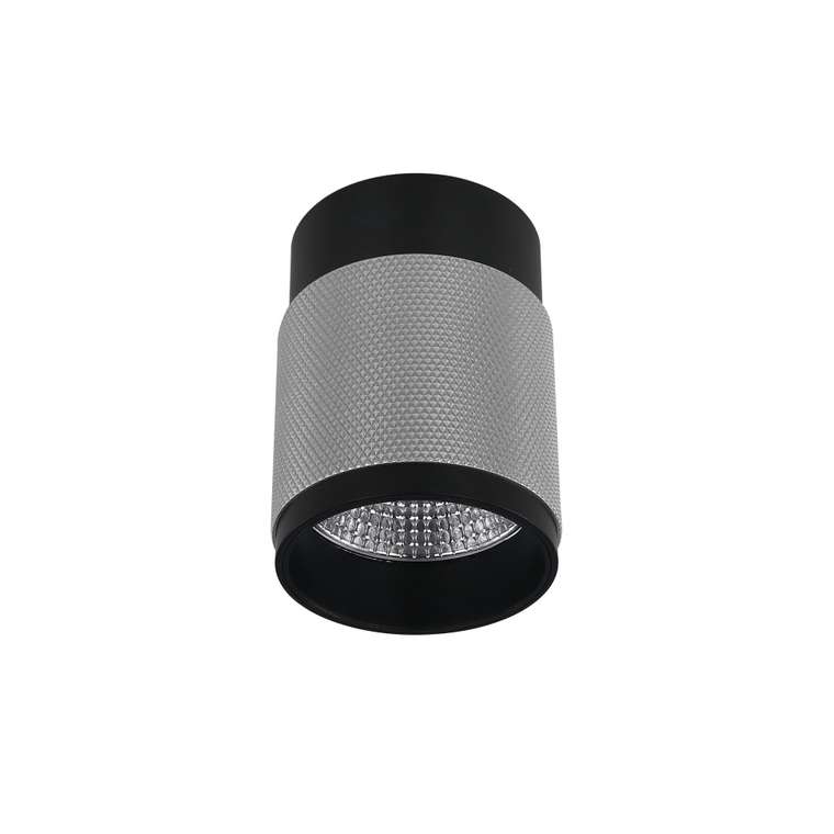 Светильник накладной iLEDEX Delta 1955-10W-3000K-36 BK+SL