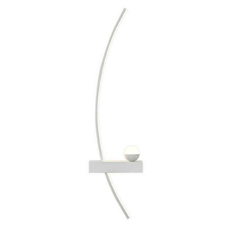 Настенный светильник Ray 10220/2LED White L (силикон, цвет белый)