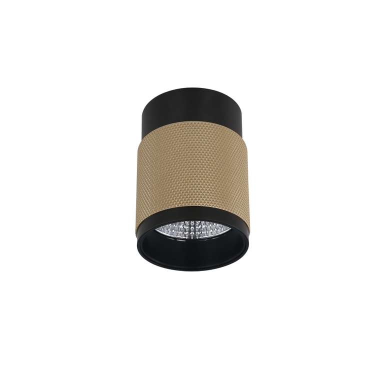 Светильник накладной iLEDEX Delta 1955-10W-3000K-36 BK+BR