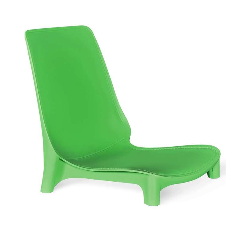 Обеденная группа из стола и четырех стульев зеленого цвета