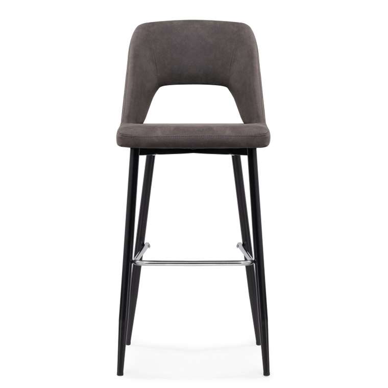 Барный стул Lido серый на металлокаркасе
