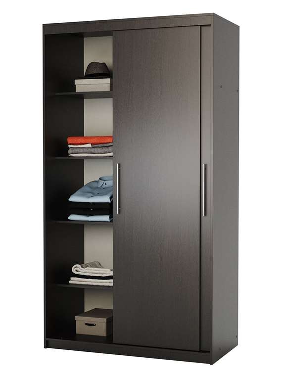 Шкаф-купе Уют 140 цвета венге