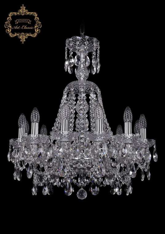 Хрустальная подвесная люстра Art Classic 45962 11.25.12.200.XL-68.Cr.Sp подсвечник