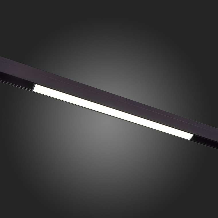 Магнитный трековый светильник Черный LED 1*12W 3000K 780Lm Ra>90 120 IP20 L406xW22xH SKYLINE 48