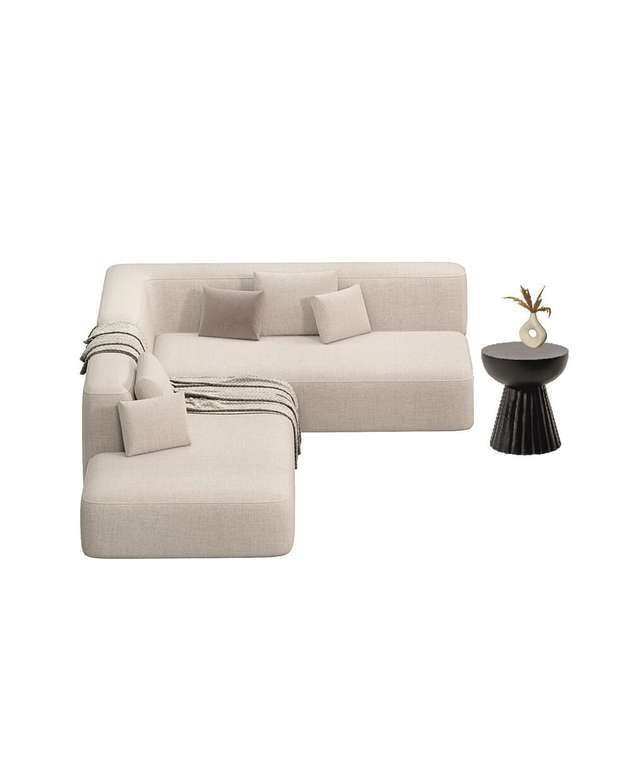 Диван DUO модули AF размер 182х242х72 светло-бежевый