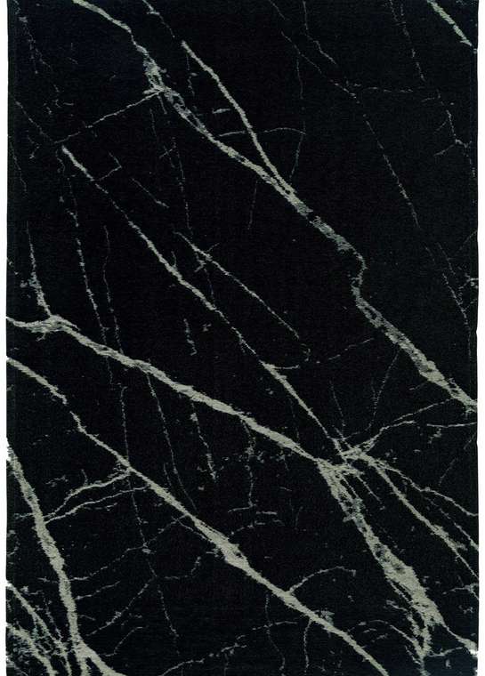 Ковер Pietra Black черного цвета 160х230