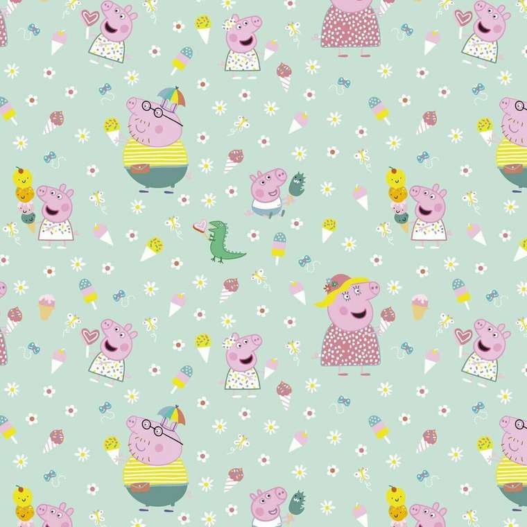 Скатерть из смолы, устойчивая к пятнам  Summer Peppa 1 Разноцветный 300 x 150