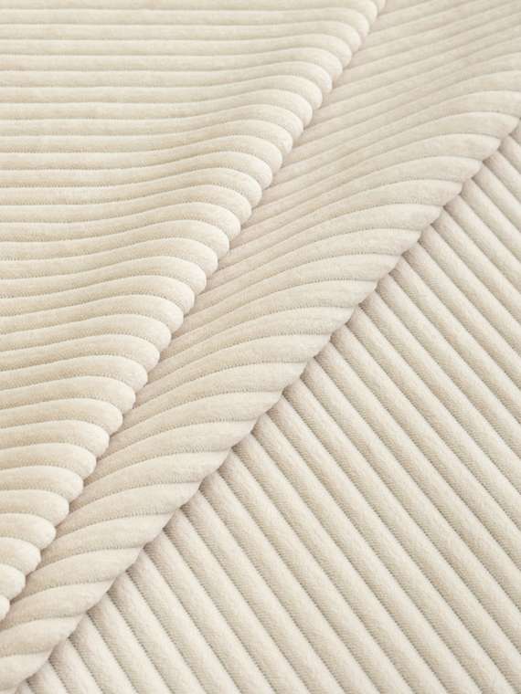 Покрывало Duo Cilium Bone 230x240 молочного цвета