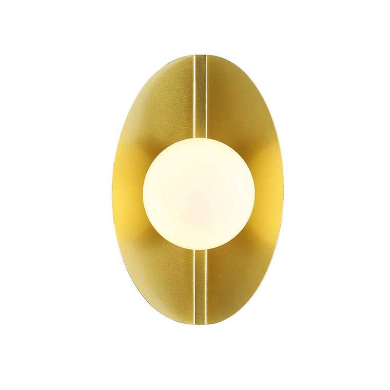 Бра Kernel белый металл, стекло 1*G9*25W, excluded