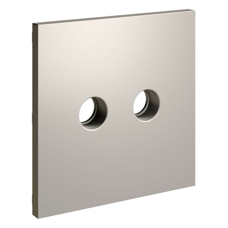 Накладка для розетки телевизионной оконечной TV+SAT, S70 (кашемир)