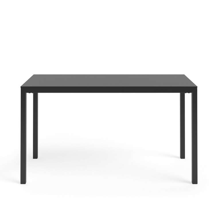 Обеденный стол для сада Hiba черного цвета