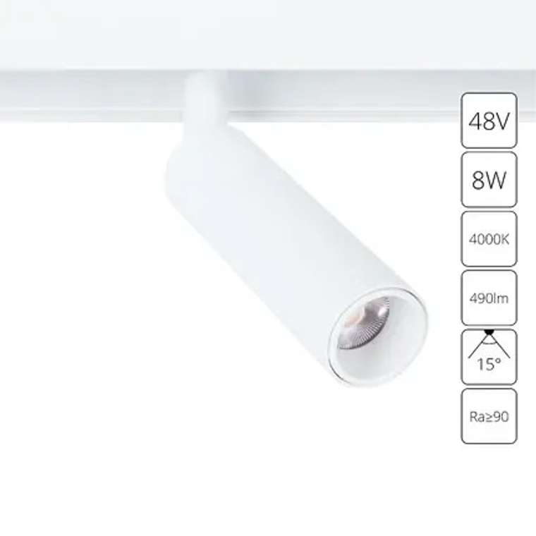 Магнитный трековый светильник Arte Lamp LINEA A4630PL-1WH