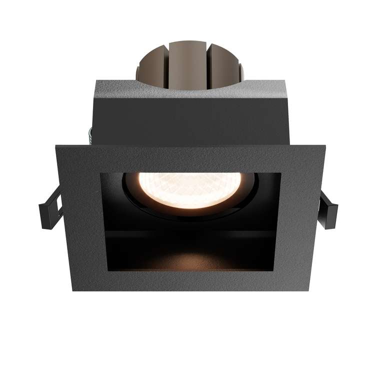 Встраиваемый светильник Technical DL008-12W2.7-3-4K-B Metal Modern Downlight