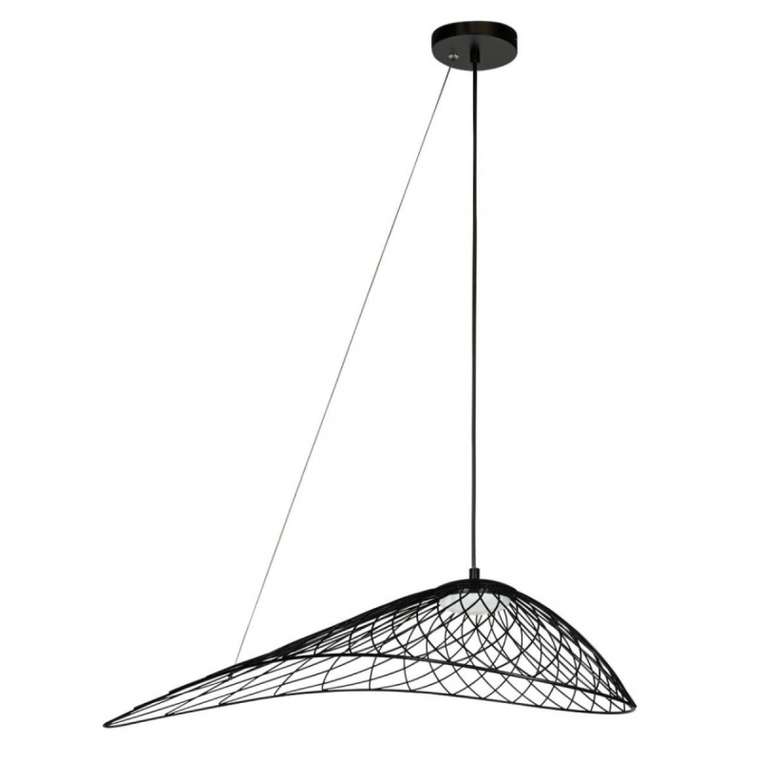 Подвесной светильник Tressage 10127/760 Black (металл, цвет черный)