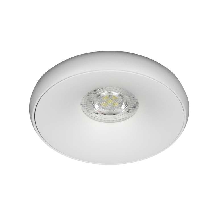 Встраиваемый светильник под лампу MR11 с цоколем GU10 белый Wolta Acento WDL-MR11/05W-R