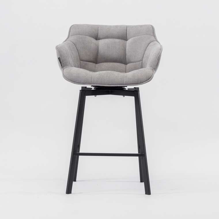 Полубарный стул Авиано светло-серого цвета