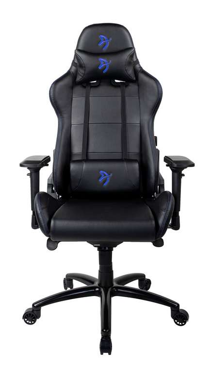 Кресло игровое Blue Logo черного цвета