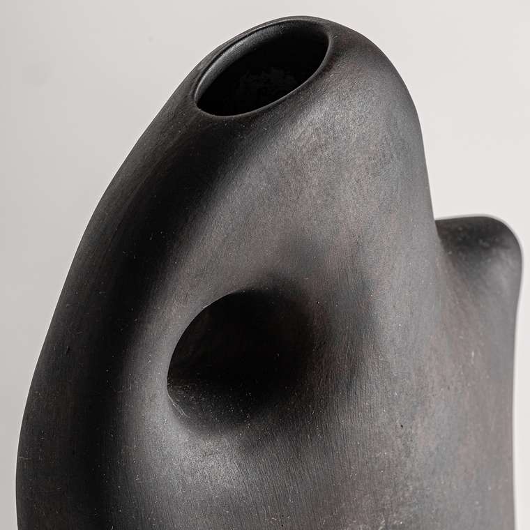 Ваза Nohae черного цвета