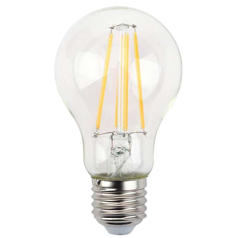 Лампа светодиодная филаментная E27 13W 4000K прозрачная