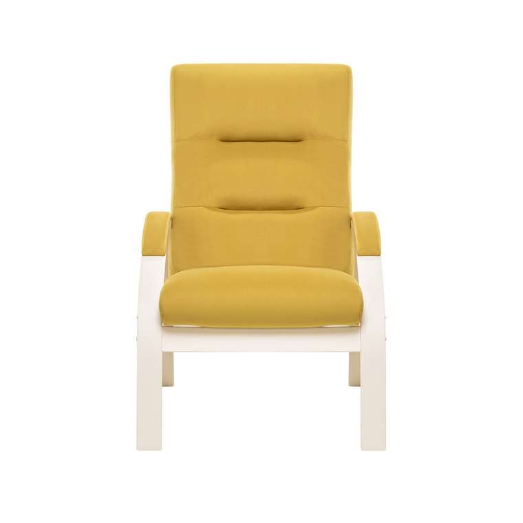 Кресло Лион желтого цвета 