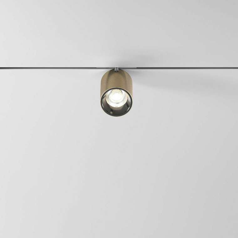 Трековый светильник 9W 3000K латунь/черный 85204/01 Mini Magnetic 