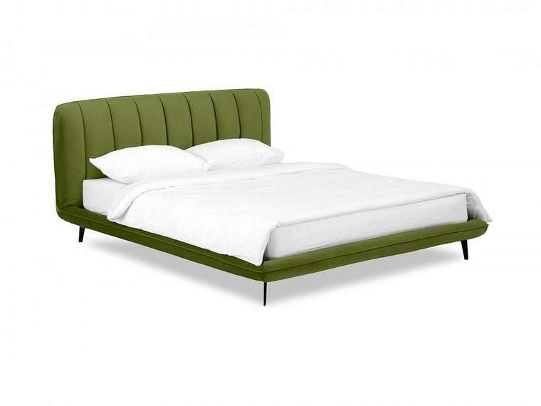 Кровать Amsterdam 180х200 зеленого цвета