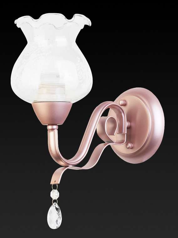Бра KELLI TL5680B-01PG (стекло, цвет белый)