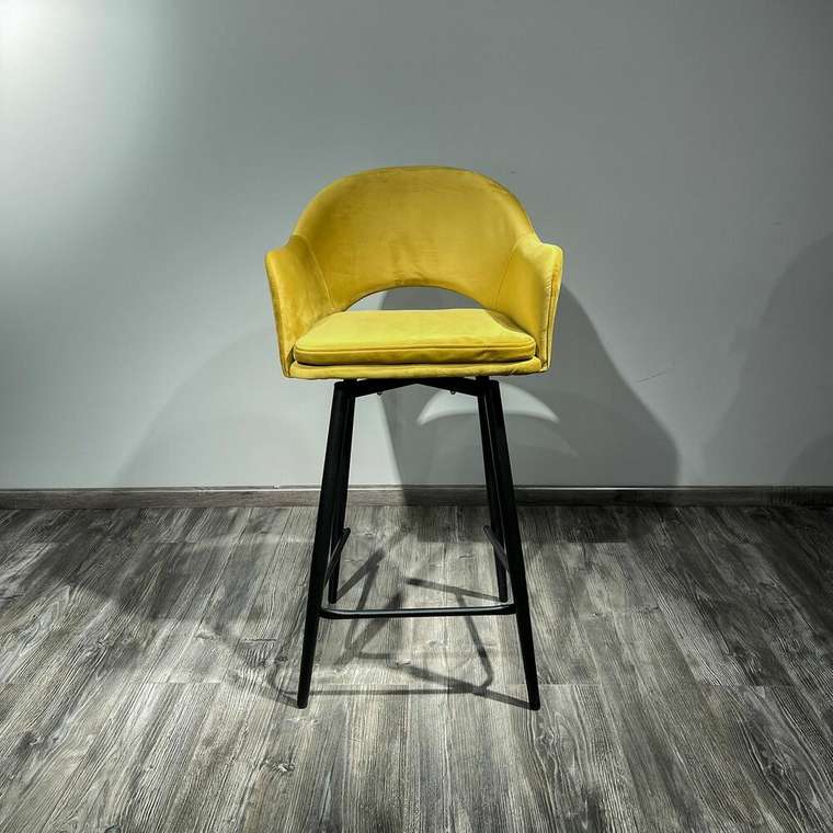 Барный стул Магриб New горчичного цвета