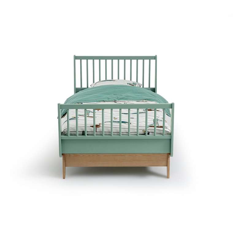 Кровать детская раскладная Willox 90x190 зеленого цвета