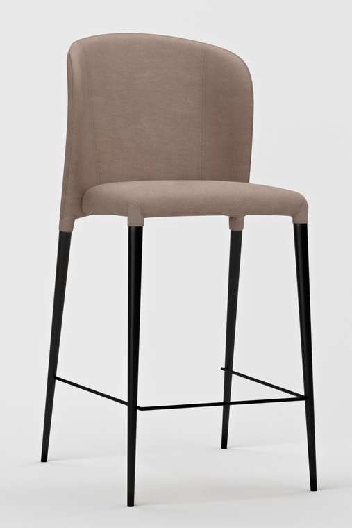 Полубарный стул Альбиа бежевого цвета