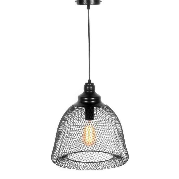 Подвесной светильник Hilston LDP 016-L BK (металл, цвет черный)