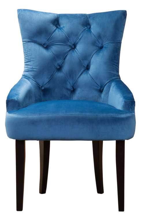 Кресло Шарлотт Блю синего цвета