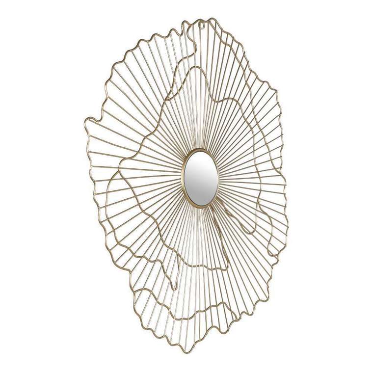 Зеркало интерьерное Esashi золотого цвета