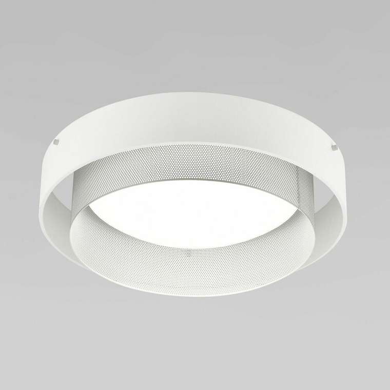 Умный потолочный светильник 90286/1 белый/серебро Smart Imperio
