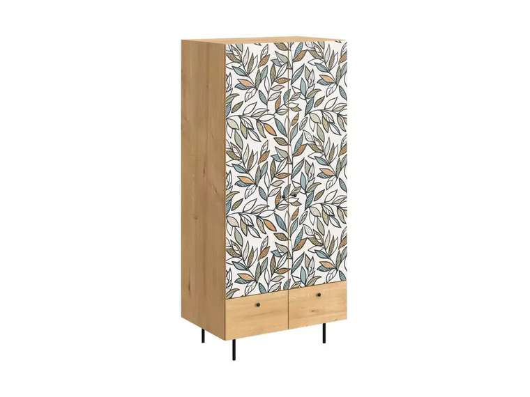 Шкаф Frida с принтом Golden Autum на металлических ножках