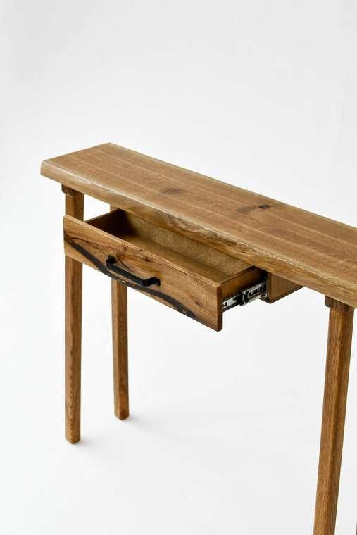 Консольный стол Old Wood бежевого цвета