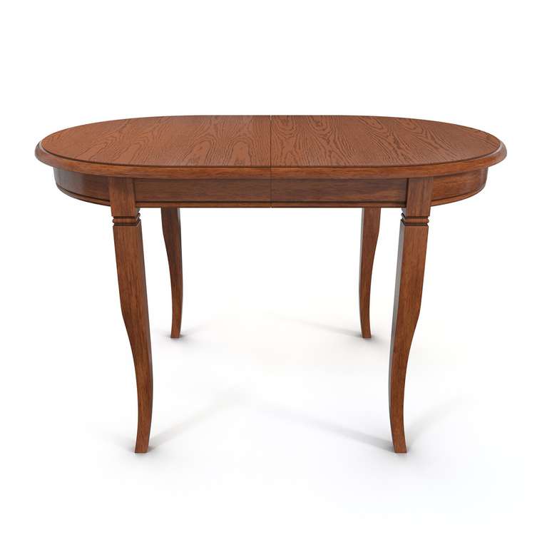 Раздвижной обеденный стол Бруно коричневого цвета