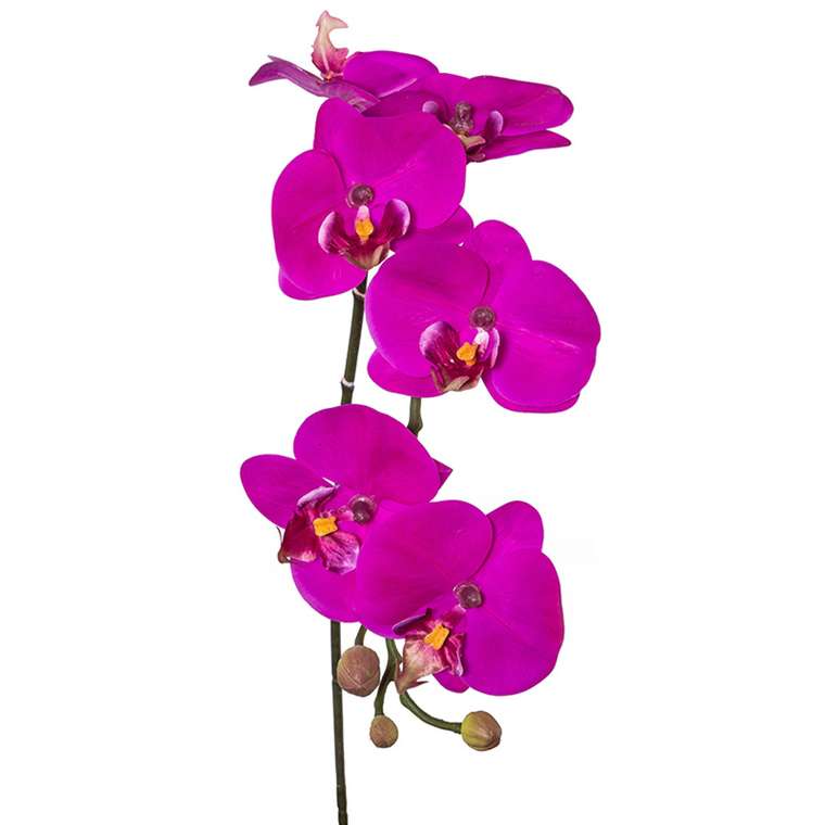 Искусственный цветок Phalaenopsis цвета фуксии