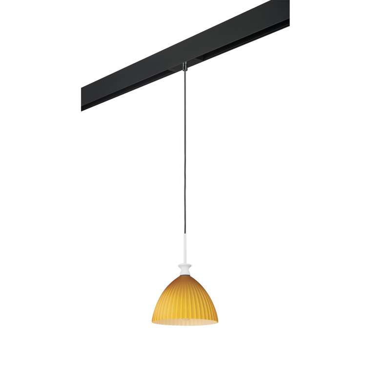 Светильник д/1-фазн трека AGOLA 1х40W E14 ХРОМ/ЯНТАРЬ/ЧЕРНЫЙ (810023+595007)