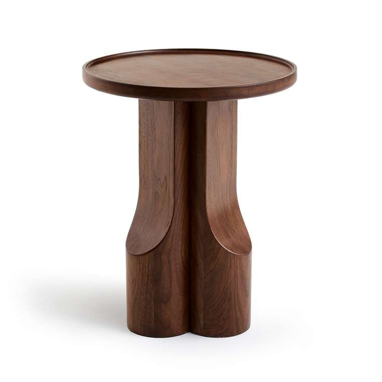 Стол из орехового дерева Stigido коричневого цвета