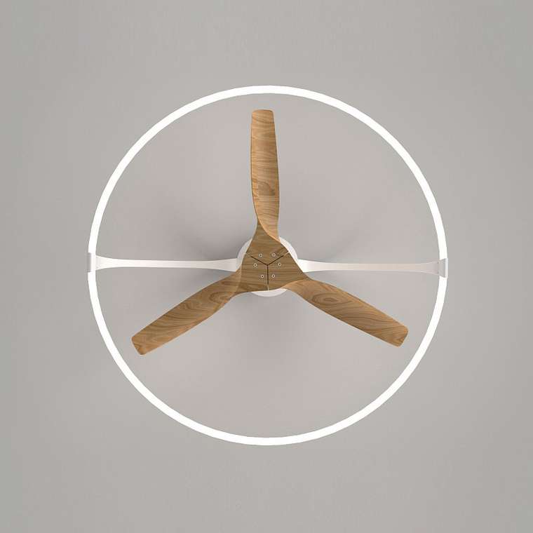 Люстра-вентилятор Nepal 7532 (акрил, цвет белый)