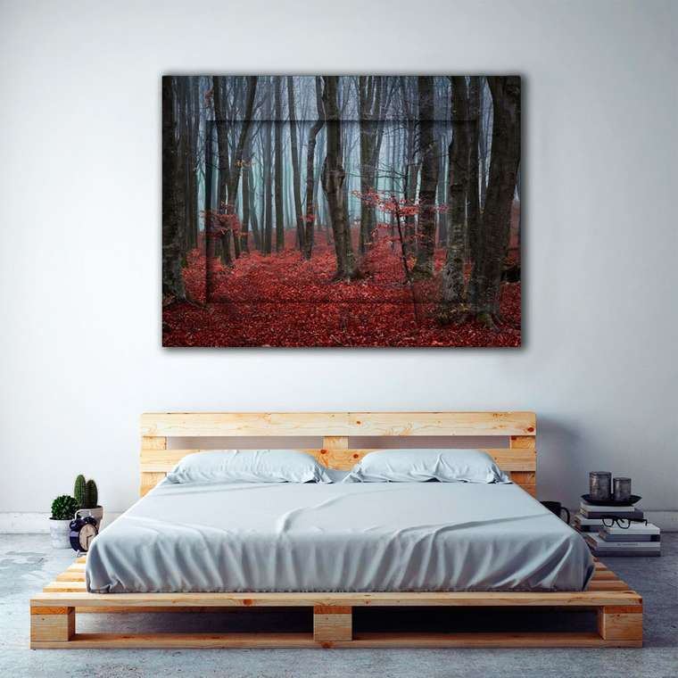 Картина с арт рамой Сказочный лес 60х80 см
