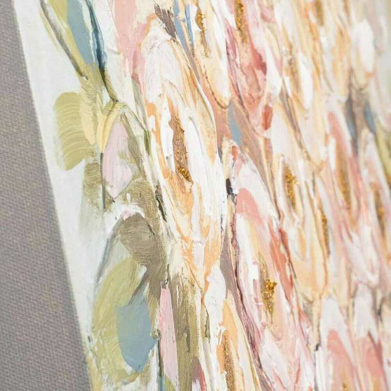 Картина Полотно древесина ели 80 x 3 x 80 cm